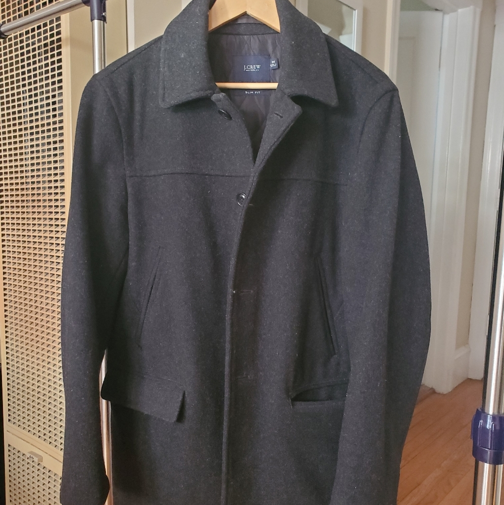 J. Crew Wool Coat Slim Fit